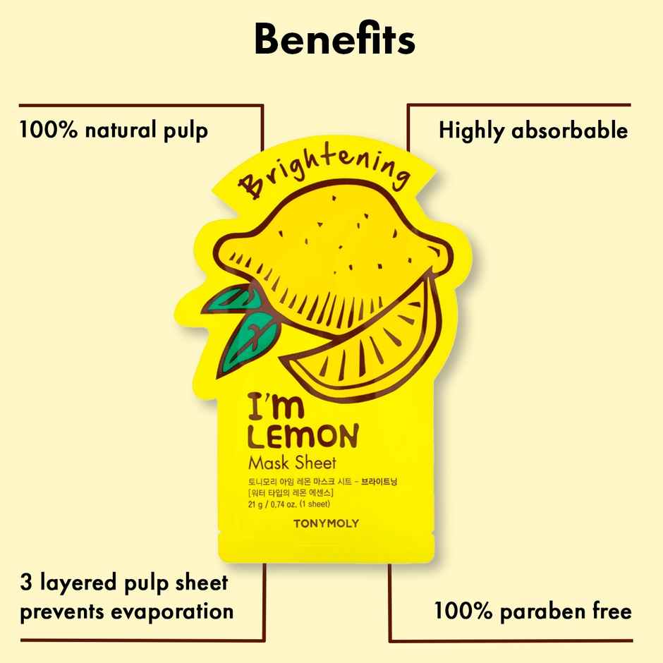 Tonymoly I'm Lemon Sheet Mask