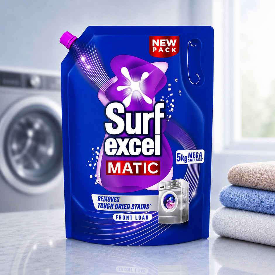 Surf Excel Matic Front Load Detergent Liquid | Pouch