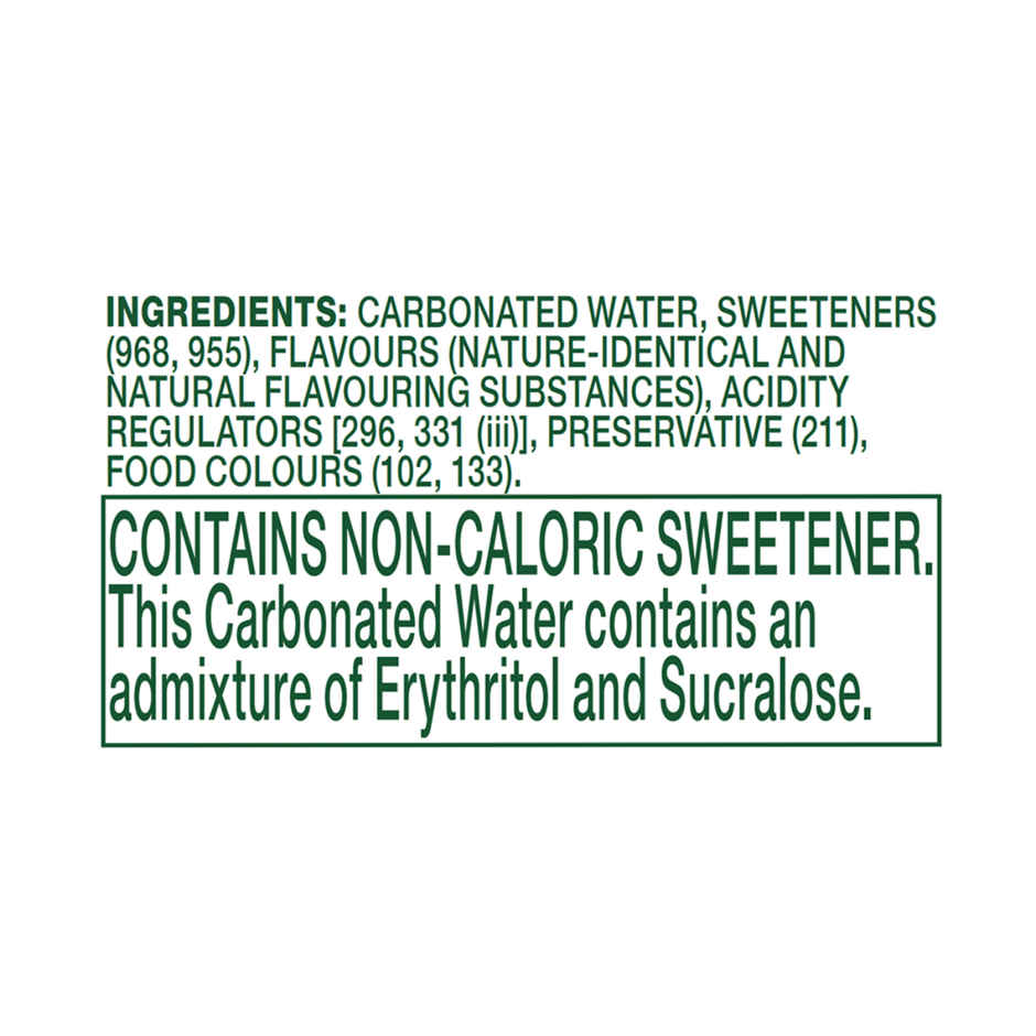 Paper Boat Zero Sugar Green Apple Sparkling Water | Sugar Free Cold Drink