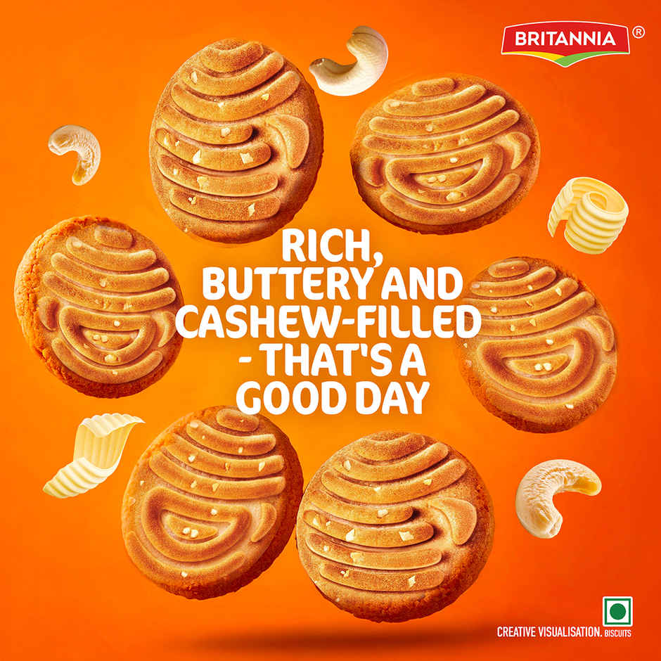 Britannia Good Day Cashew Cookies| Trans Fat-free