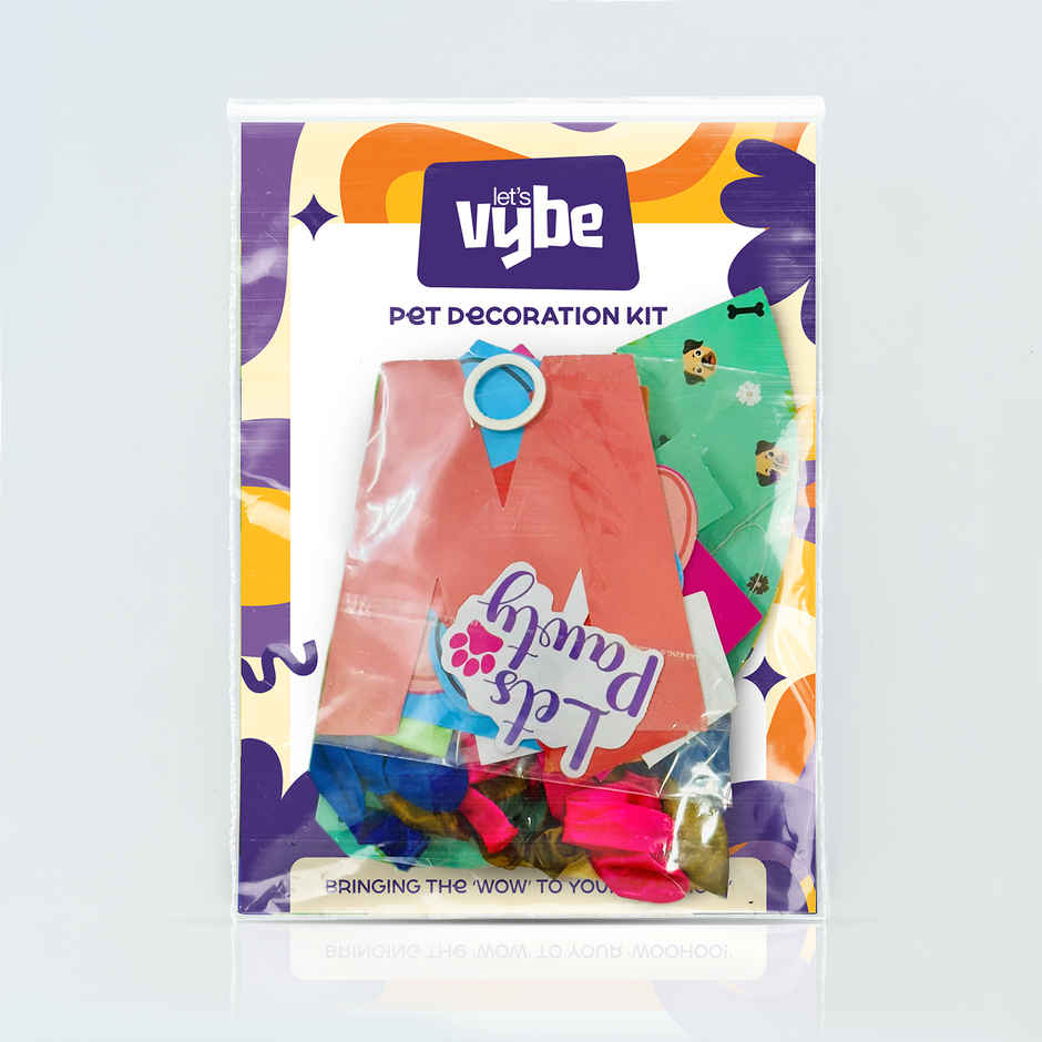 Pets Birthday Decoration Kit | Let's Vybe