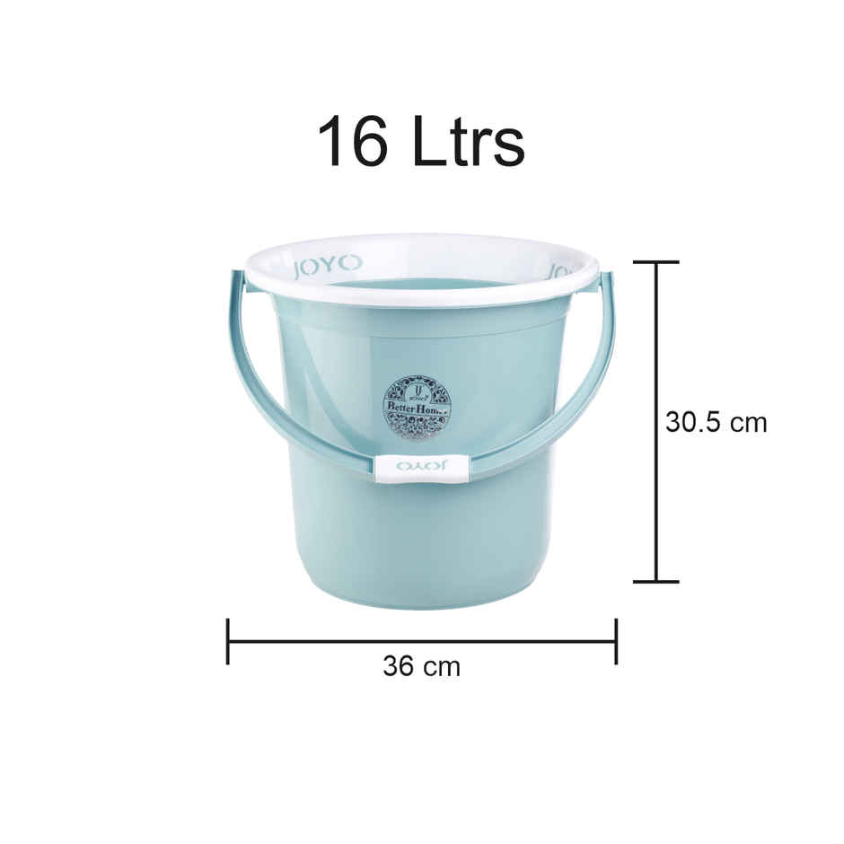 Joyo Better Home Bucket Plain | 16 L | Colour May Vary