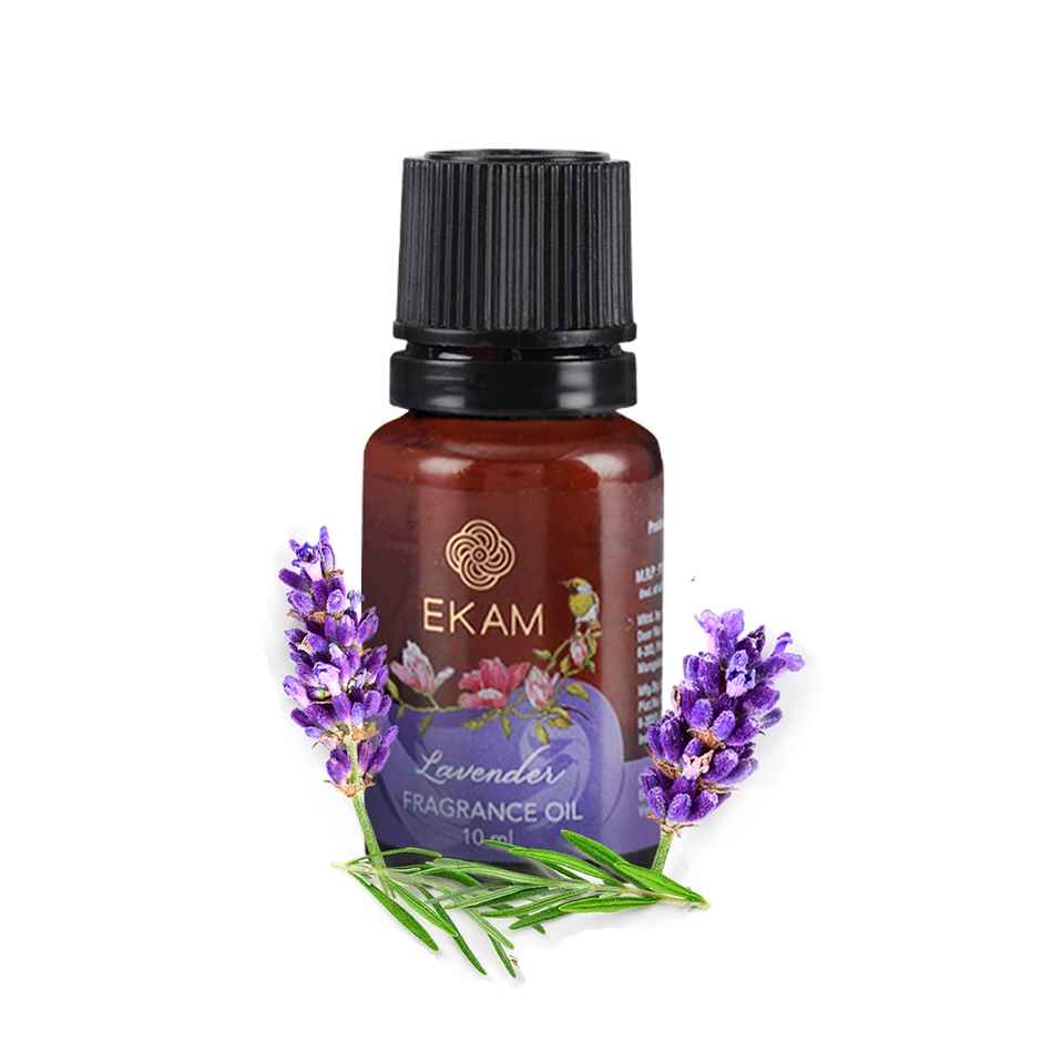 EKAM Lavender Aroma Oil | 10 ml | Luxury Fragrance Oil For Homes & Office Spaces | Aromatic Scented