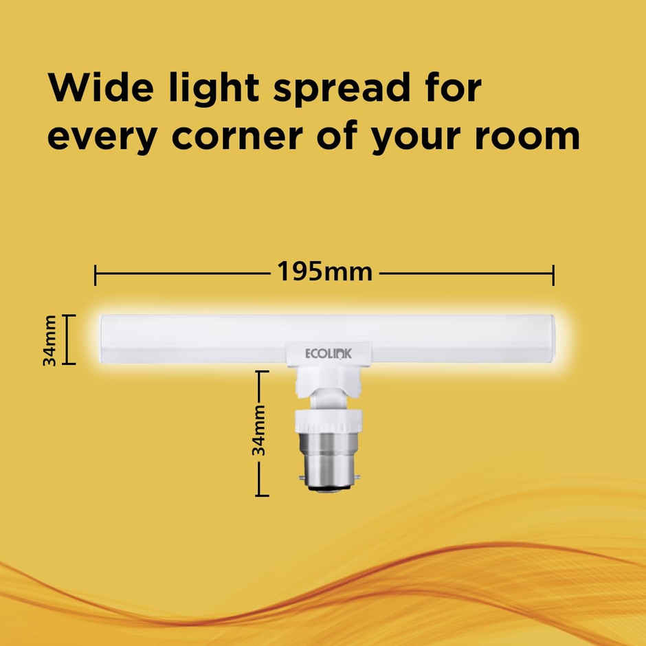 EcoLink 12W T-Bulb B22