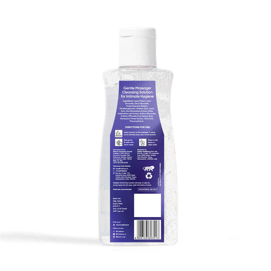 Bold Care Silicone|friendly | Anti|bacterial Massager Wash | Alcohol free