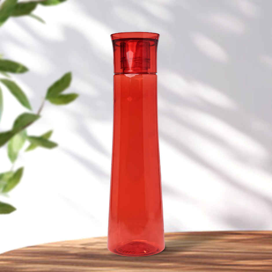 Steelo Plastic Selina Bottle | Red | 1 L