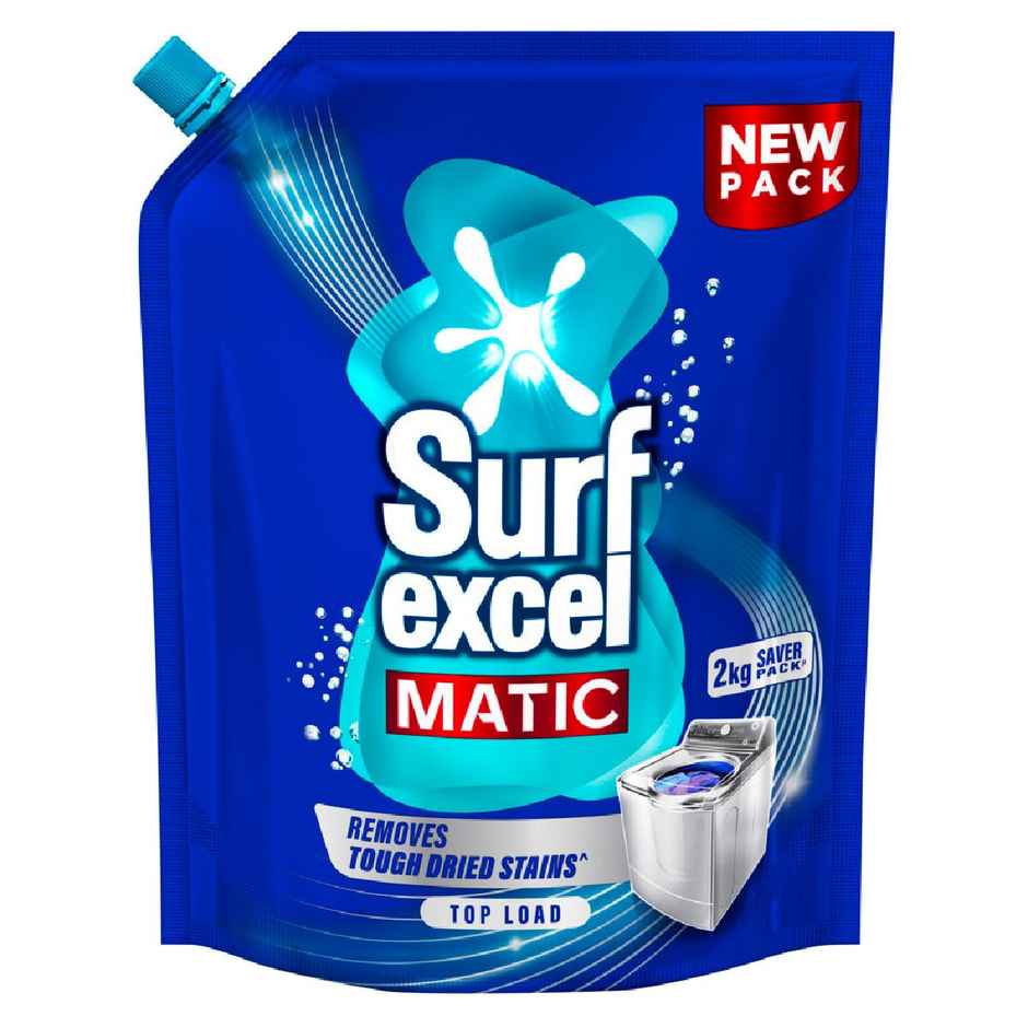 Surf Excel Matic Top Load Detergent Liquid Refill | Tough Dried Stain Removal