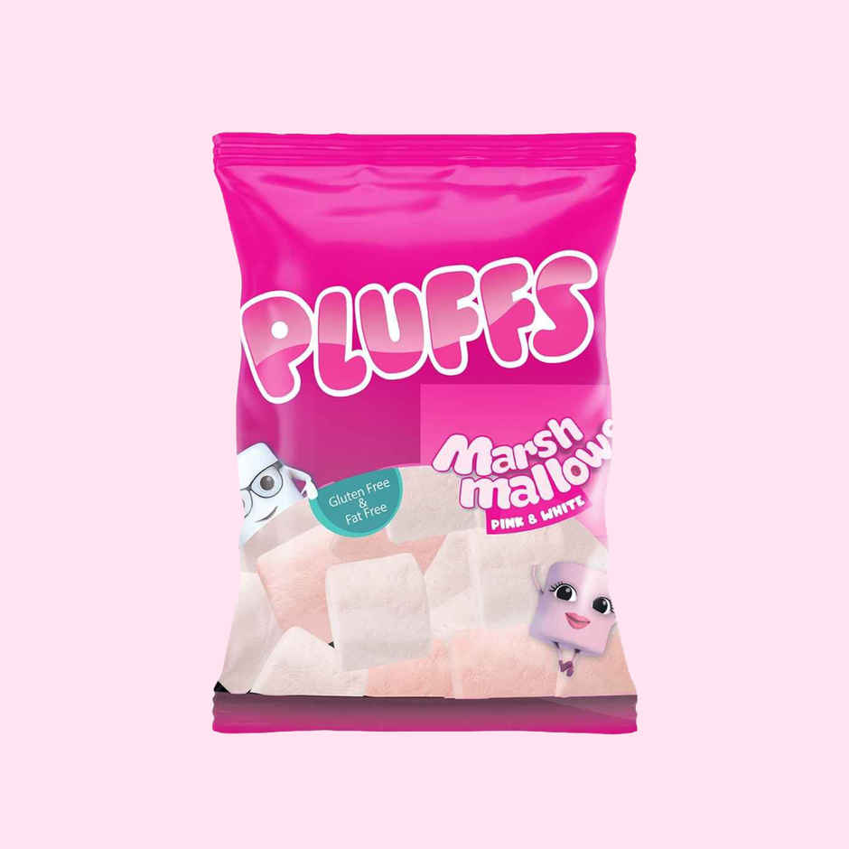 Pluffs Marshmallows Pink & White