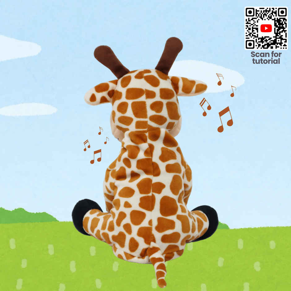 Toytales Giraffe | Plushies | Soft Toys | Electronic Toys| Birthday Gifts | Jumping Toys