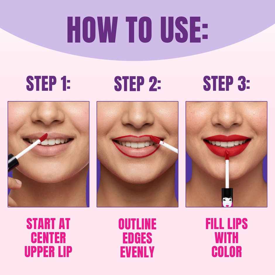 Elle 18 Liquid Lip Color | Nude Pump | Smooth & Vibrant