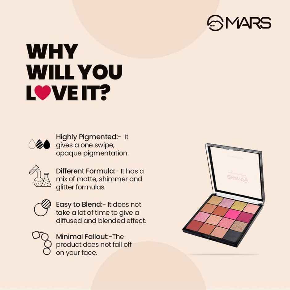 MARS Cosmetics Mesmereyes Eye Shadow Palette (1)