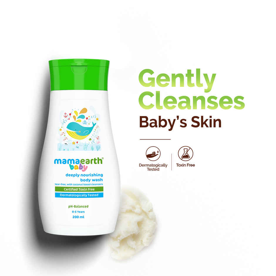 Mamaearth Deeply Nourishing Body Wash For Babies