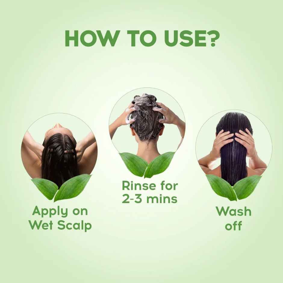 Vatika Naturals Health Shampoo with Henna & Amla - Power of 7 nourishing herbs