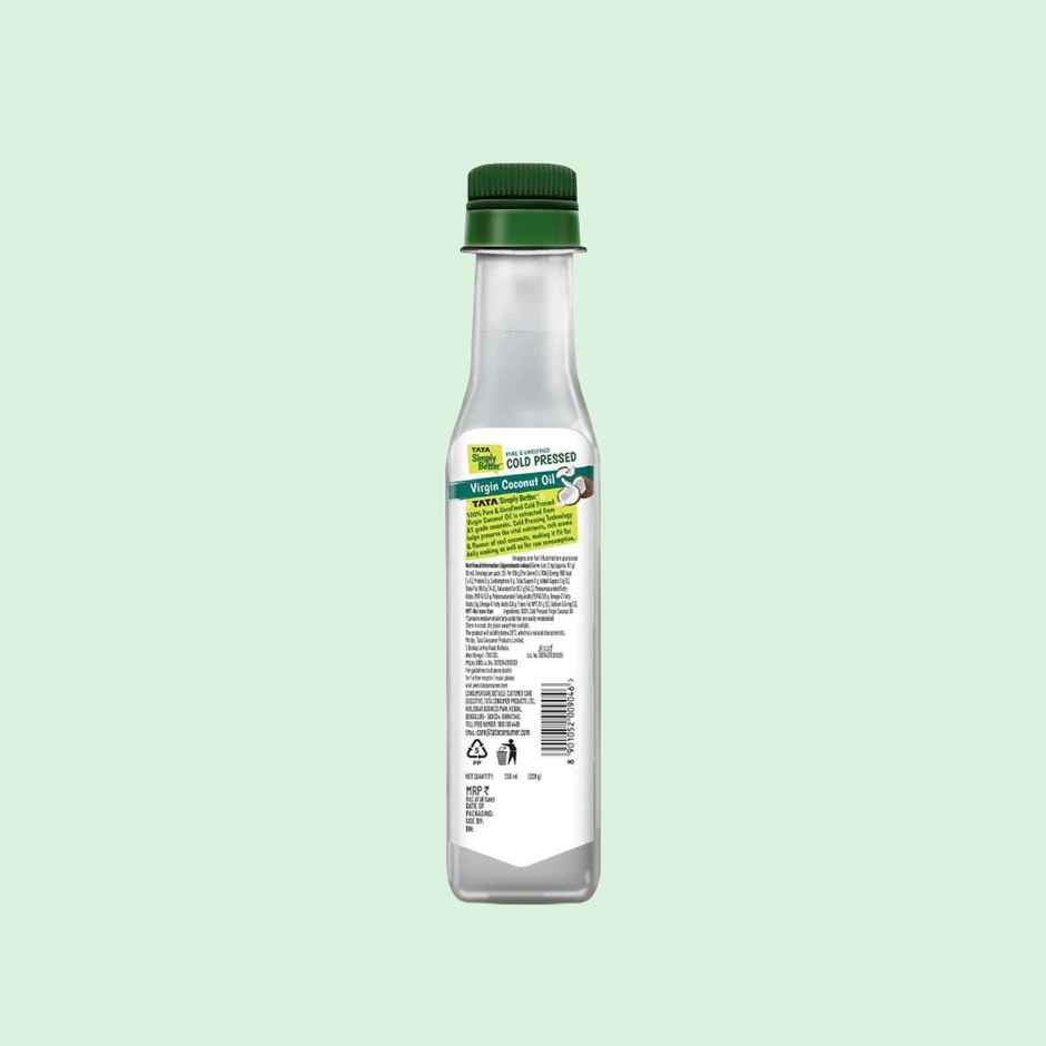 Tata Simply Better Virgin Coconut Cold Pressed Oil | Pure & Unrefined Oil