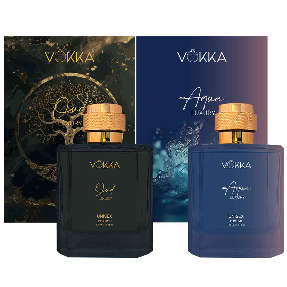 Vokka Oud Aqua Unisex Luxury Long Lasting EDP Aqua Woody Musky