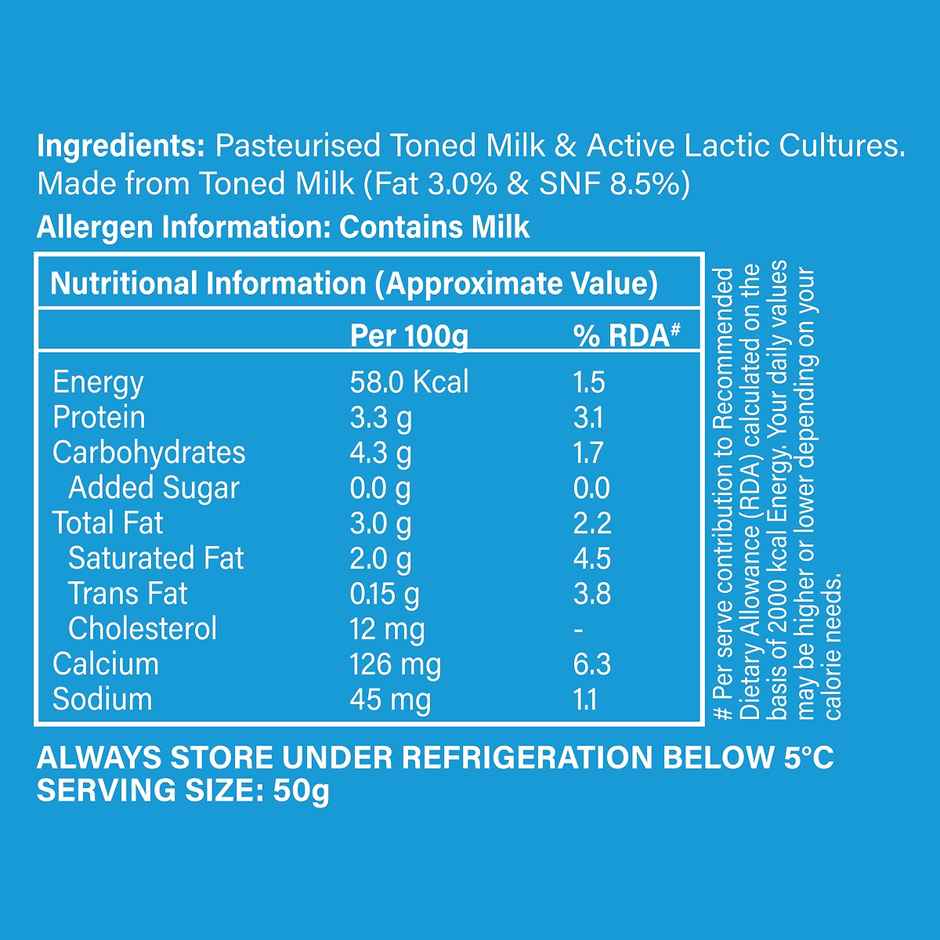 Heritage Total Curd Tub