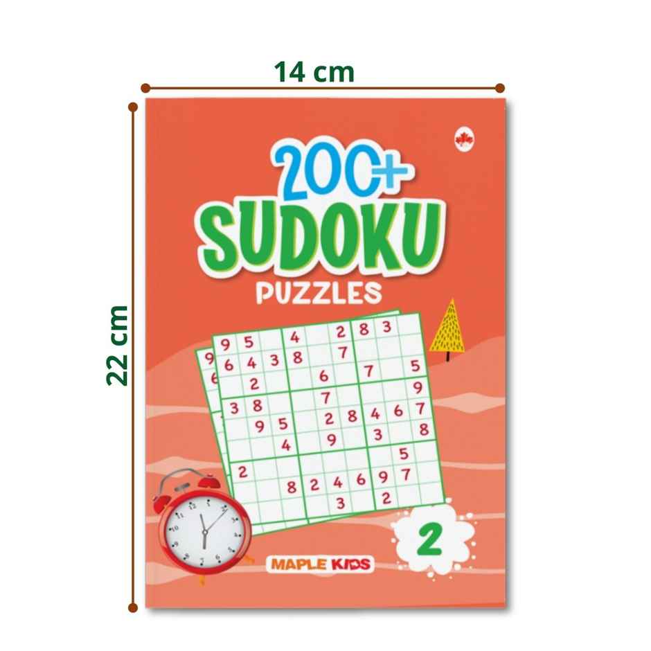 Sudoku Book For Adults | Set Of 4 | 800+ Puzzles | Brain Booster For Children | Age 4+
