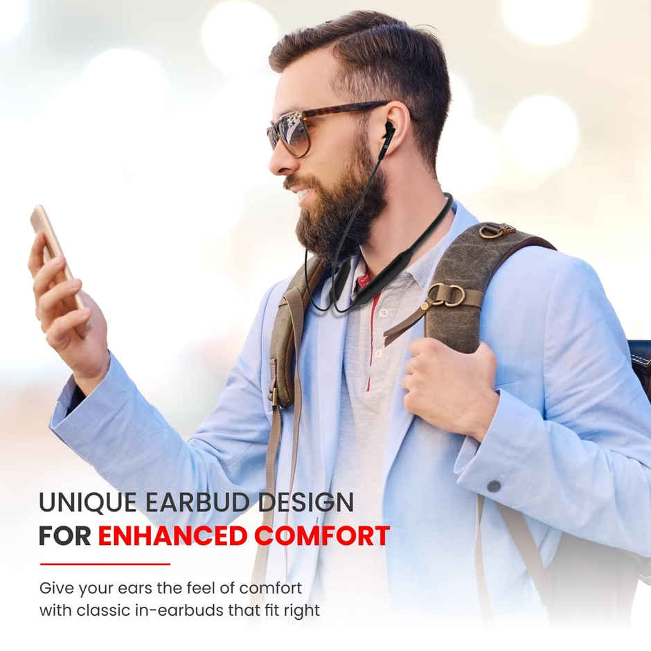 Portronics Wireless Stereo Headset(Black)