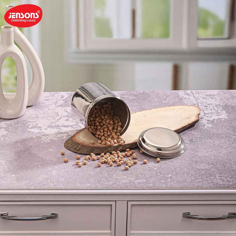 Jensons Supreme Stainless Steel Canister 12 cm