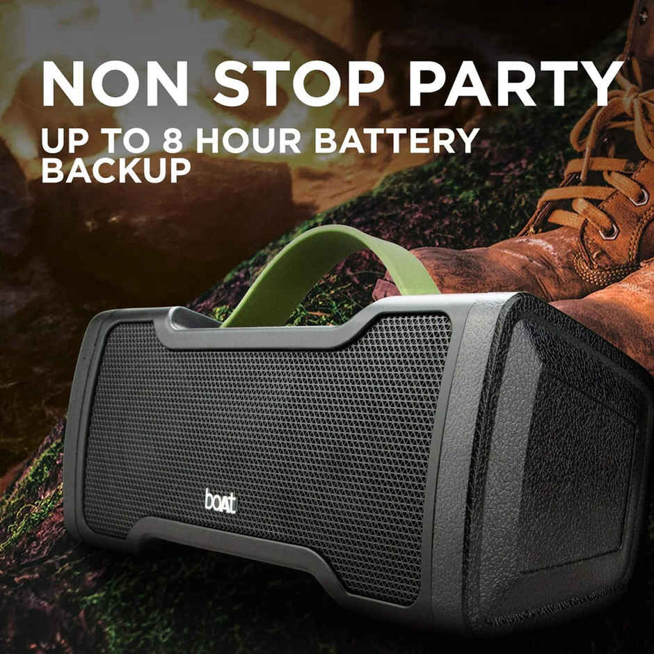 boAt Stone 1000 14W Bluetooth Speaker with 8 Hours Playback, Bluetooth v5.0 & IPX5 (Black)