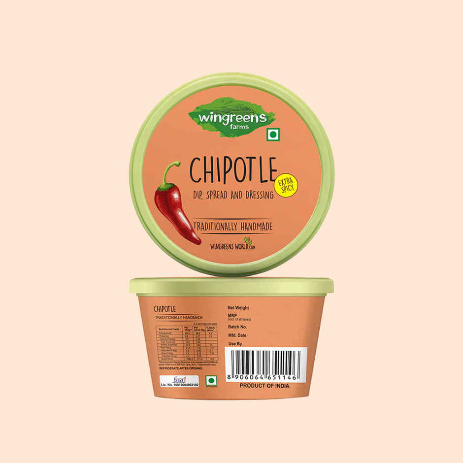 Wingreens Farms Chipotle Dip | Chipotle Sauce | Chipotle Dressing