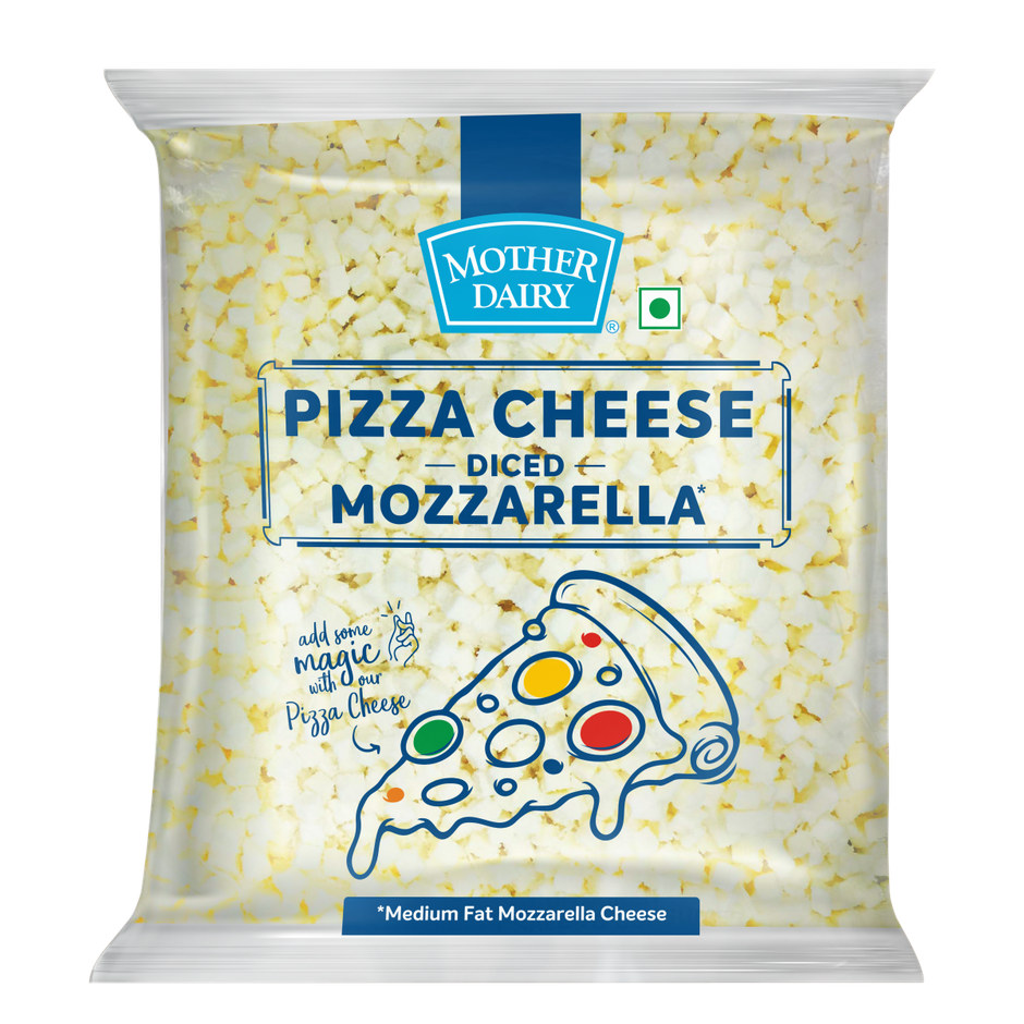 Mother Dairy Diced Mozzarella Cheese