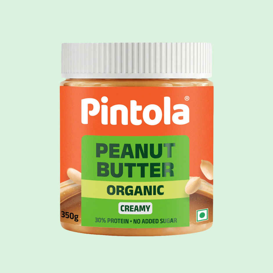 Pintola Organic Unsweetened Peanut Butter Creamy
