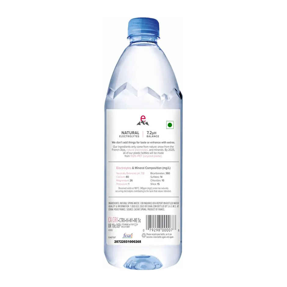 Evian Natural Mineral Water