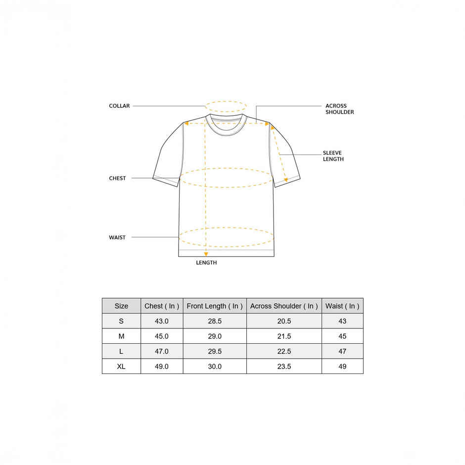 Highlander Unisex Graphic Printed Drop-Shoulder Sleeves Oversized T-Shirt | White - L