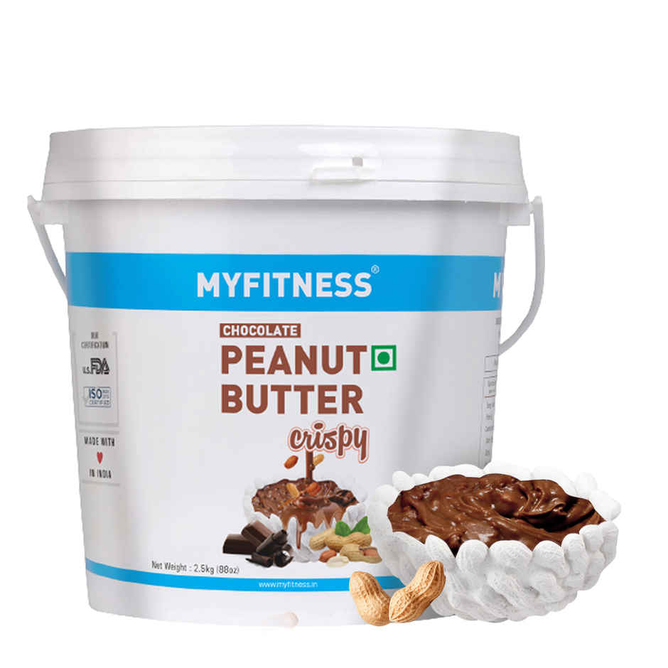 MyFitness Chocolate Peanut Butter Crispy Spread | High Protein