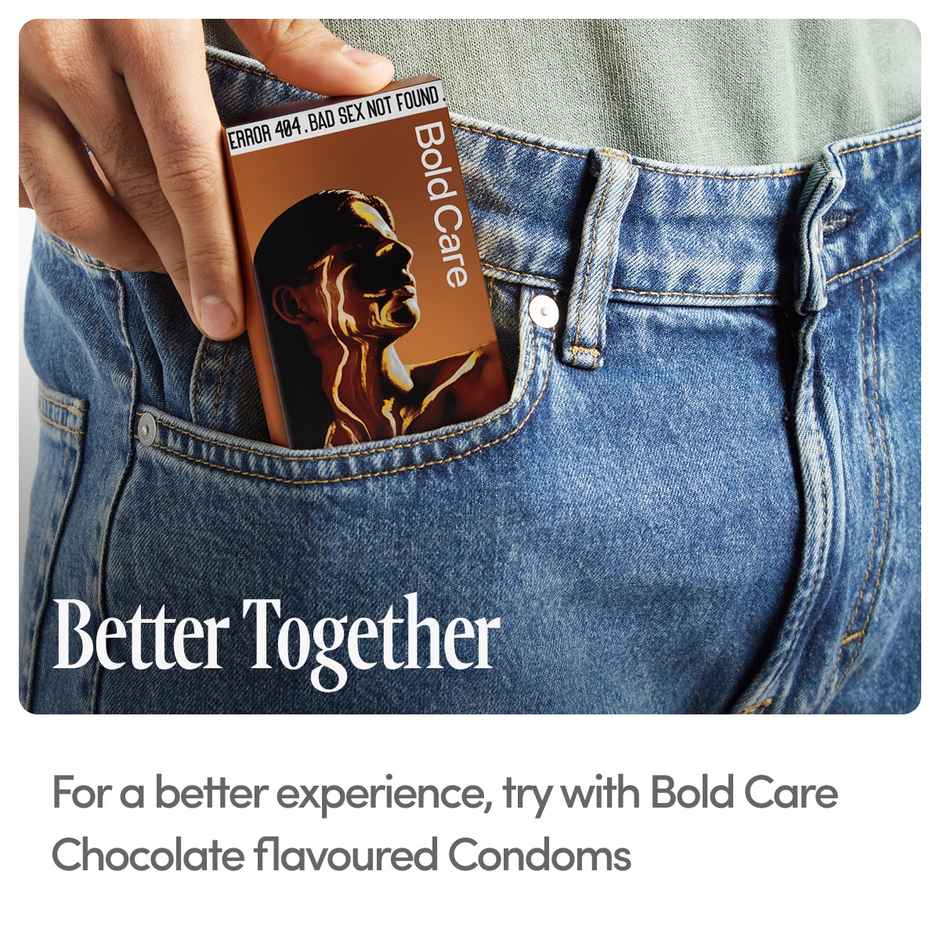 Bold Care Ultra Thin Delay Condoms With Benzocaine 4.5% (10pc) & Bold Care Extend Gold - Lidocaine 10% Spray For Longer Sex (20g) Combo