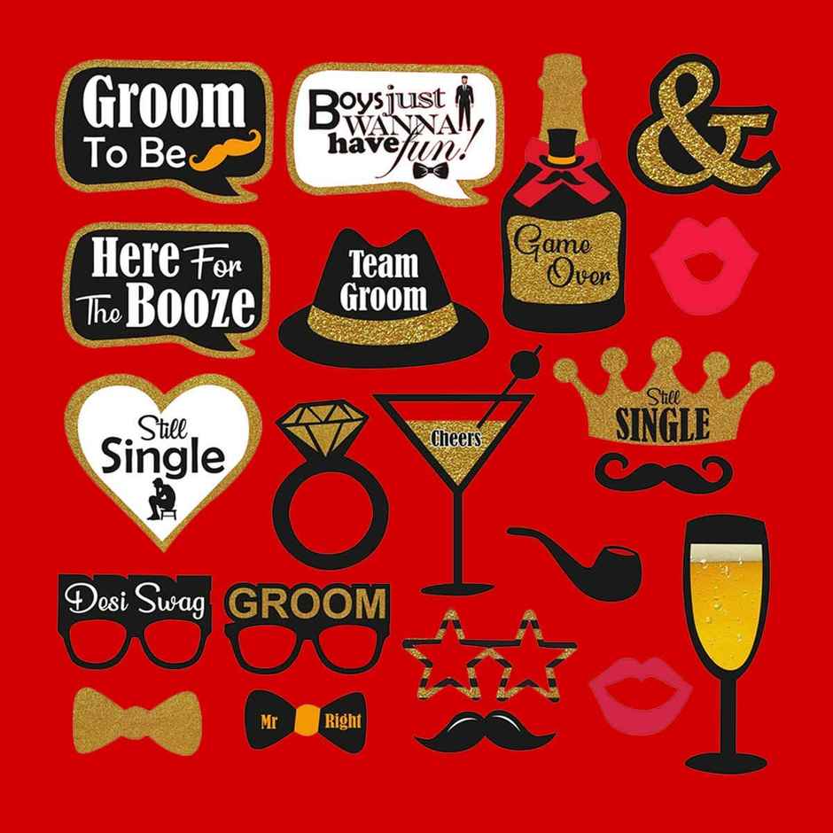 Groom To Be Decoration Set Props | Party Propz