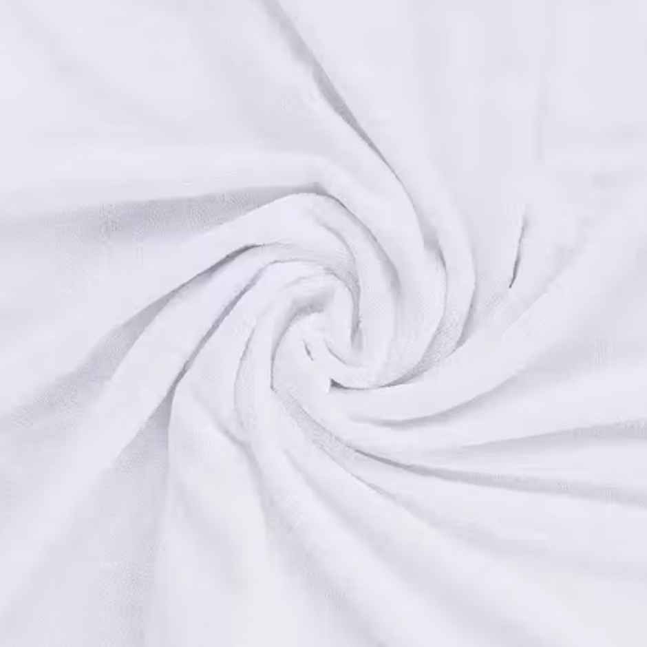 Bianca Ultra Soft Zero Twist 100% Cotton Towel | Aerocore Tech | Set of 4 | Solid | White