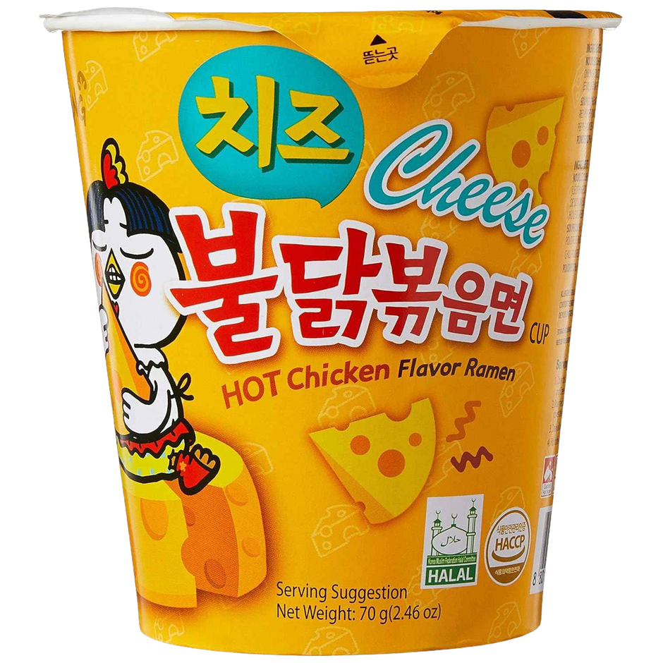 Samyang Korean Hot Chicken Flavour Ramen Cheese Cup Non Veg
