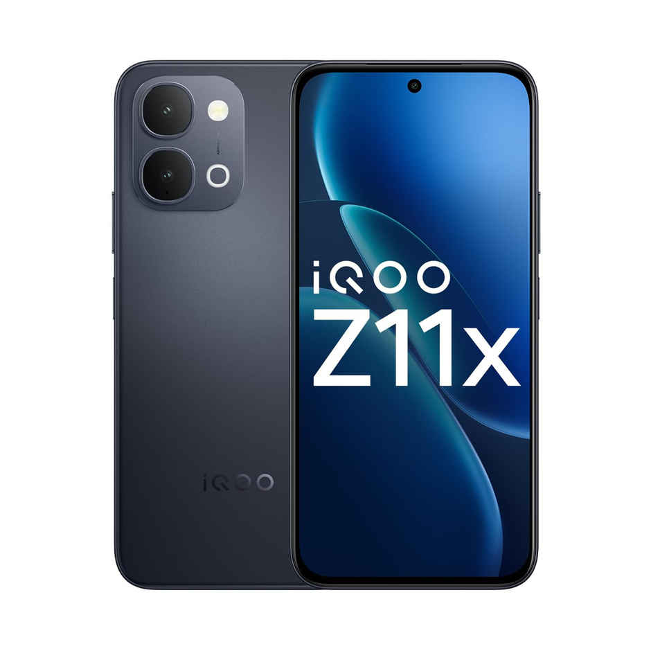 iQOO Z11x 5G | 8GB RAM, 256GB Storage | Titan Black