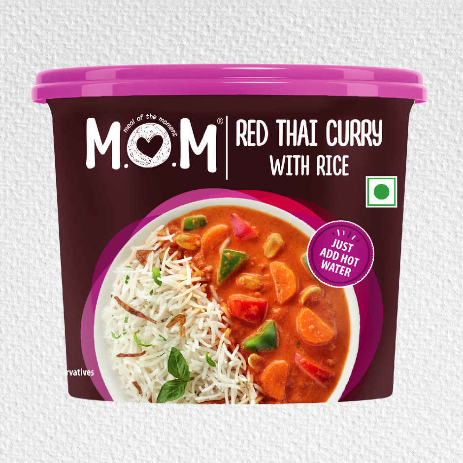 MOM Red Thai Curry Rice