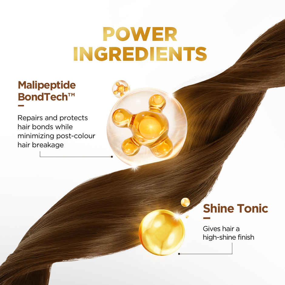 Bblunt Salon Secret High Shine Conditioning Hair Colour | Honey Light Golden Brown
