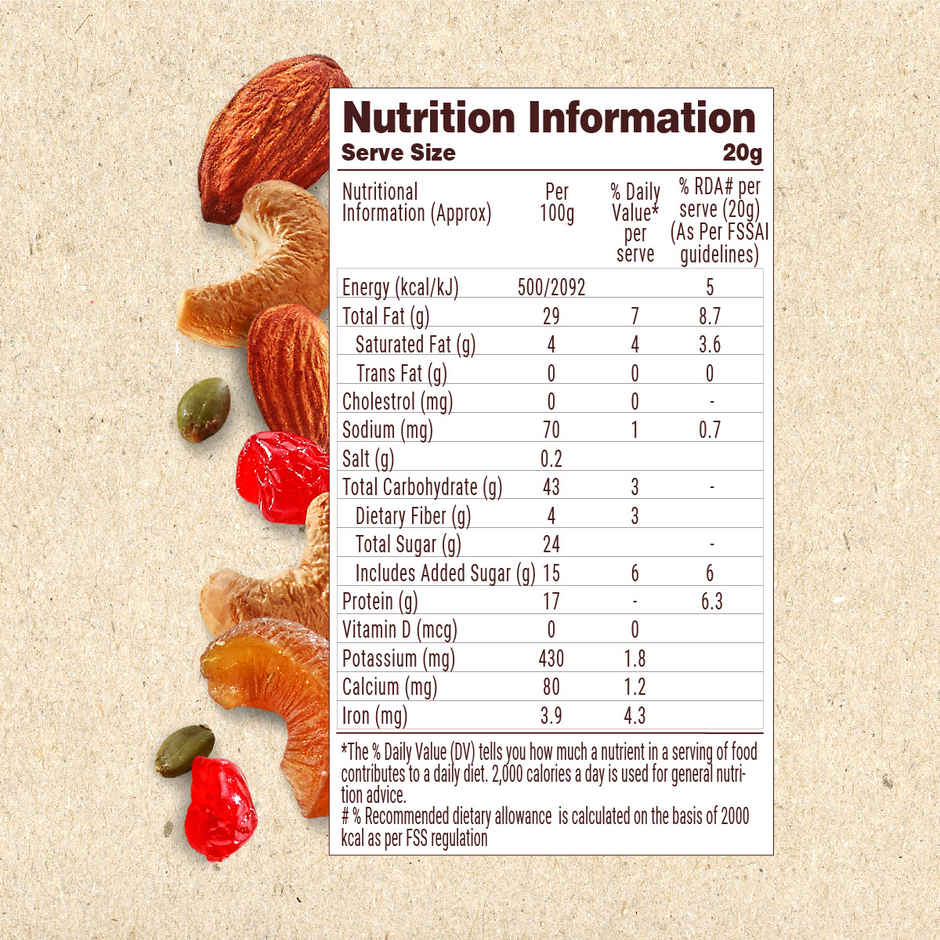 MOM Daily Health Mix | Dry Fruit Mix