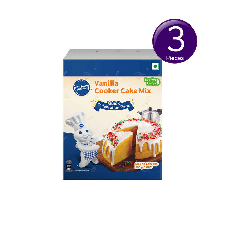 Pillsbury Vanilla Cooker Cake Mix | Baking Essential | Combo