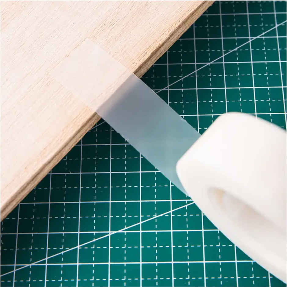 Deli Invisible Tape 1T, White
