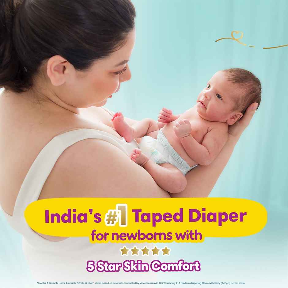 Pampers Active Baby Diapers | Taped Style | XS | 72 pcs