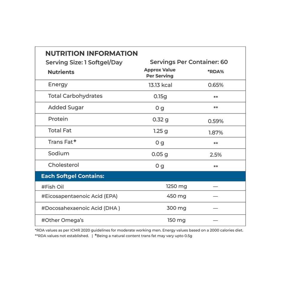 NATURALTEIN Omega 3 Triple Strength