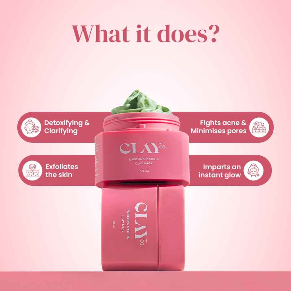 Clayco Purifying Matcha Clay Mask