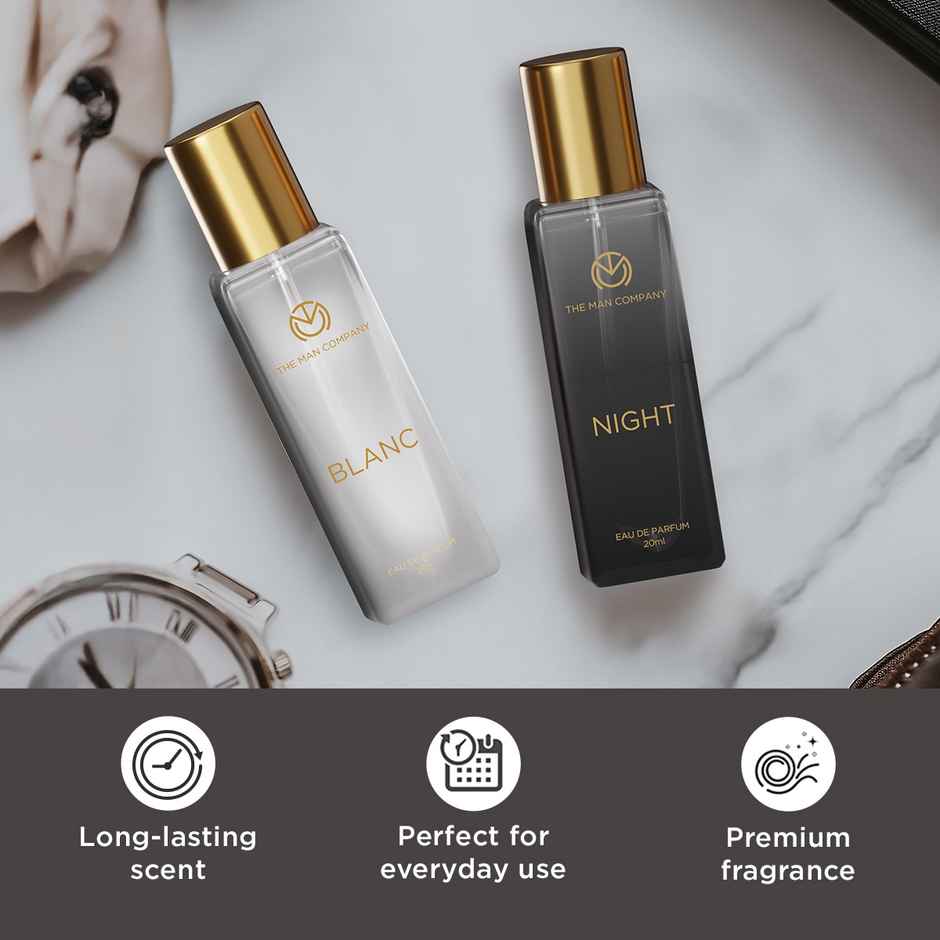 The Man Company Signature Perfume Duo | Gift Set for Men I Mini Pocket perfume I Travel pack