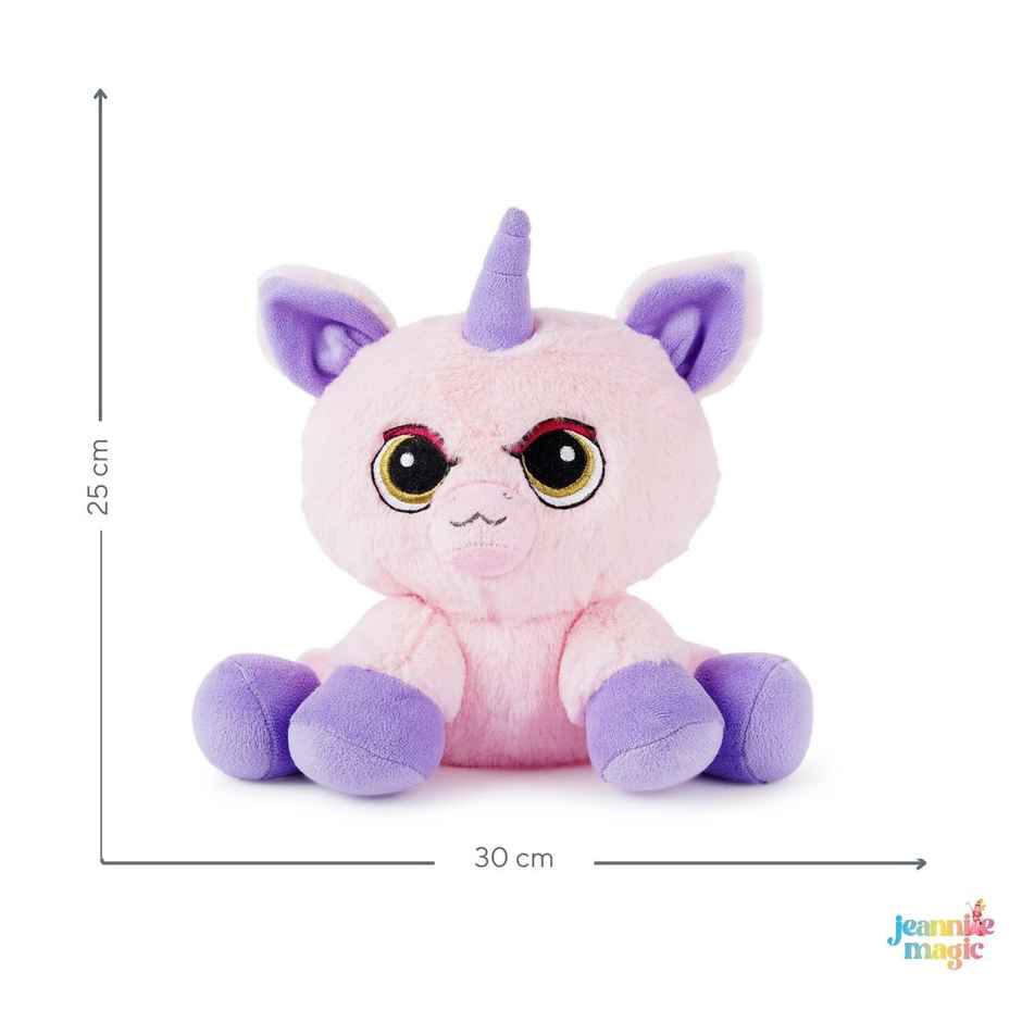 Hamleys Jeannie Magic Rainbow Pink Mewnicorn - 30 cm Soft Toy