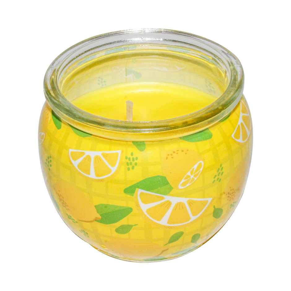 Shrink Sleeve Glass Candle | Lemon Grass | Pan Aromas