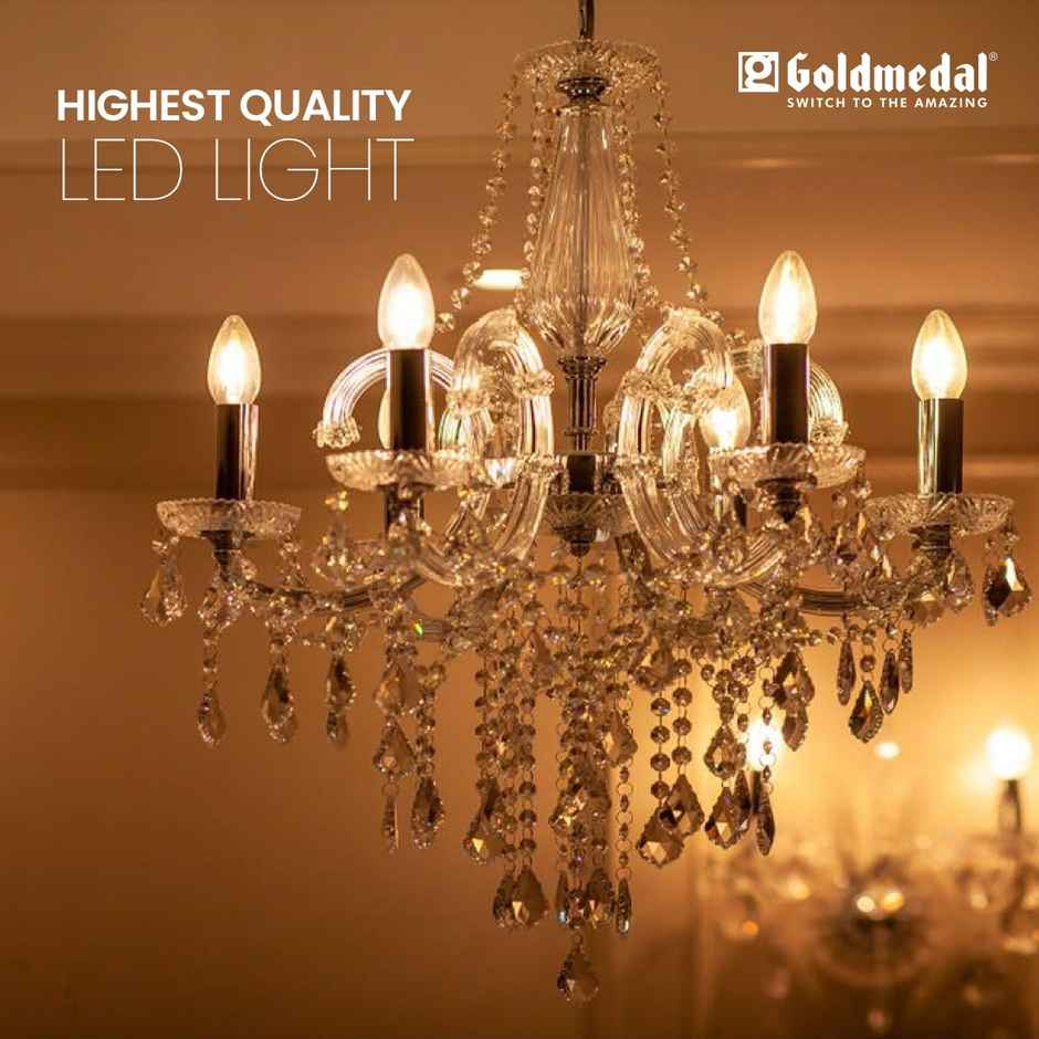 Goldmedal Candylo 02 2.5W Diffused Candle Bulb | 225 Lumens | 3000K | Warm White