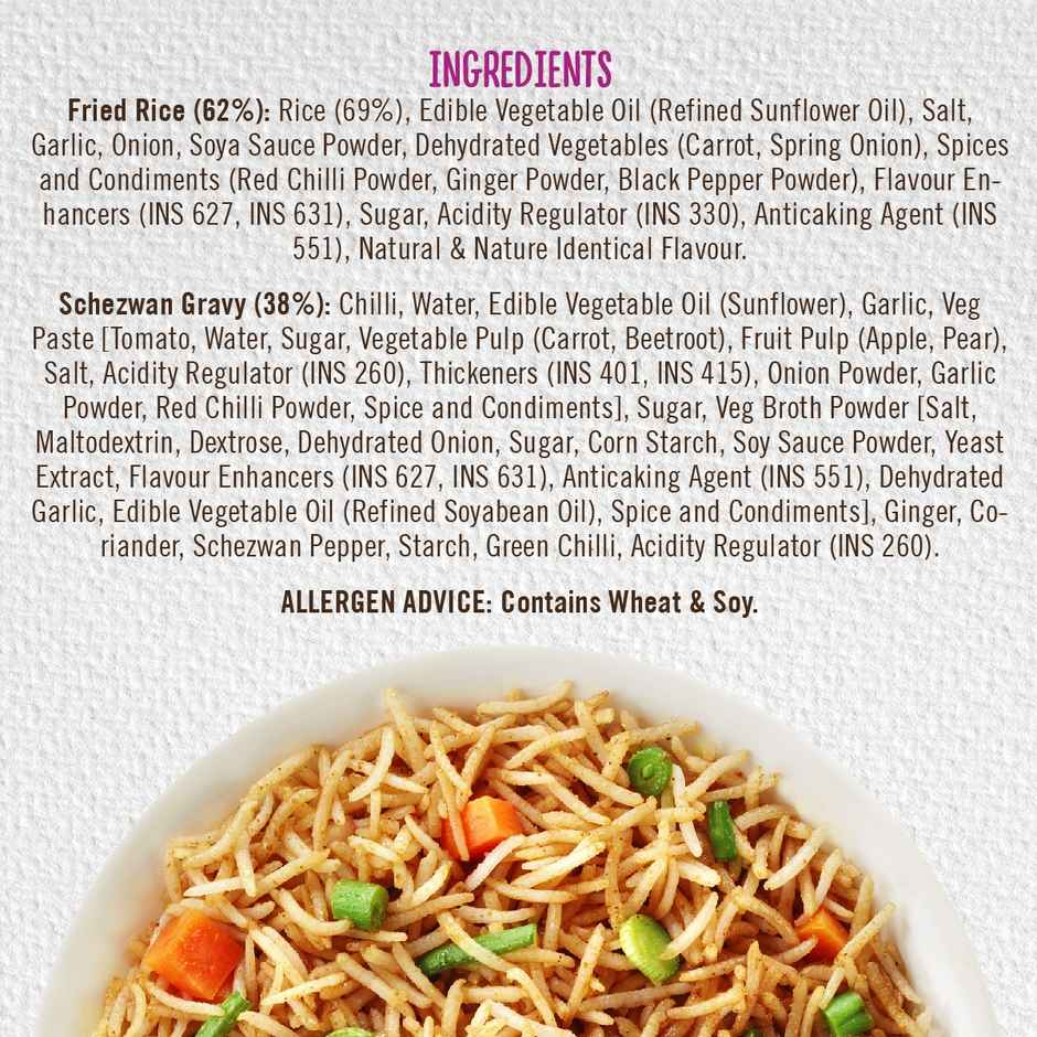 MOM Fried Rice with Schezwan Gravy | Spicy & Ready-to-Eat