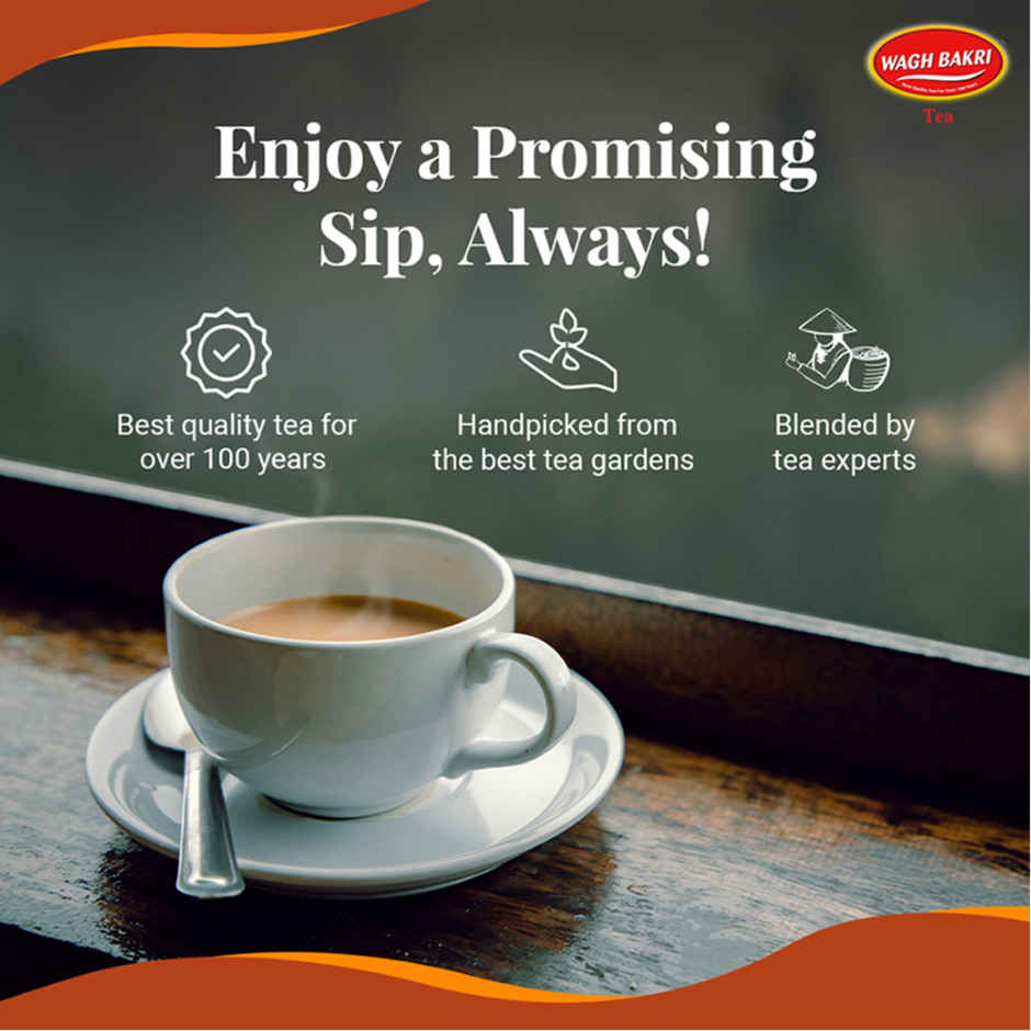 Wagh Bakri Premium Leaf Tea | Kadak Rich Taste