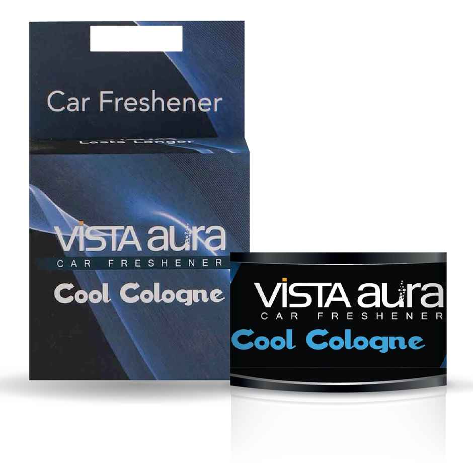Vista Auto Care Aura Car Freshener- Cool Cologne